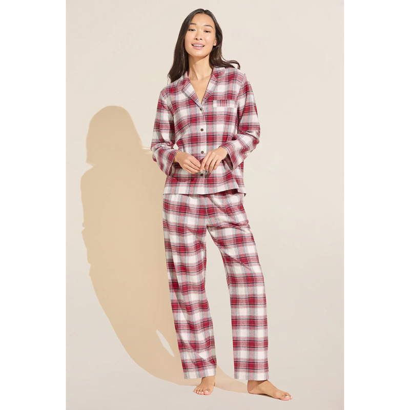 Flannel Long PJ Set