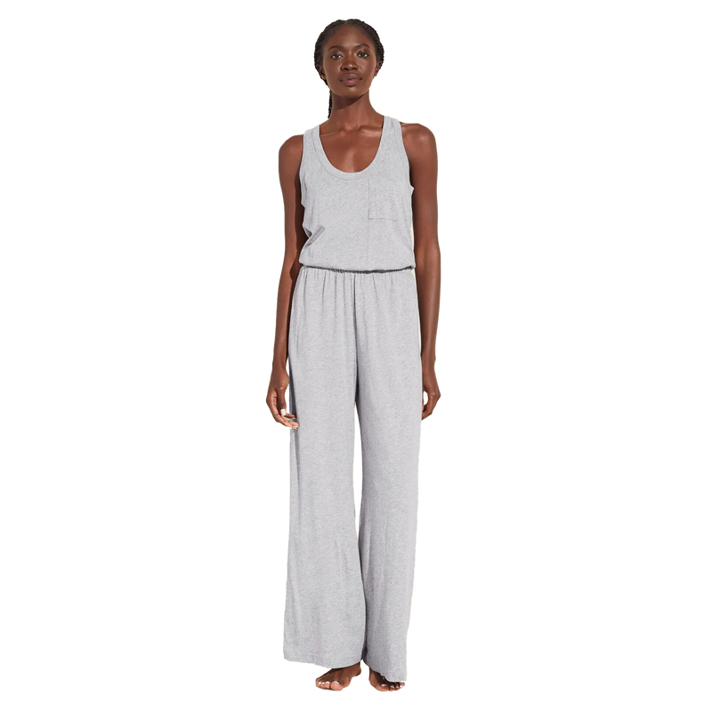 Aloe Infused Cotton Wide Leg Jumpsuit