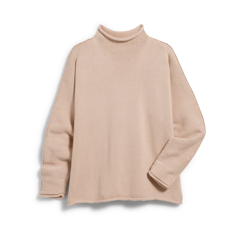 Monterey, Rolled Funnel Neck Sweater