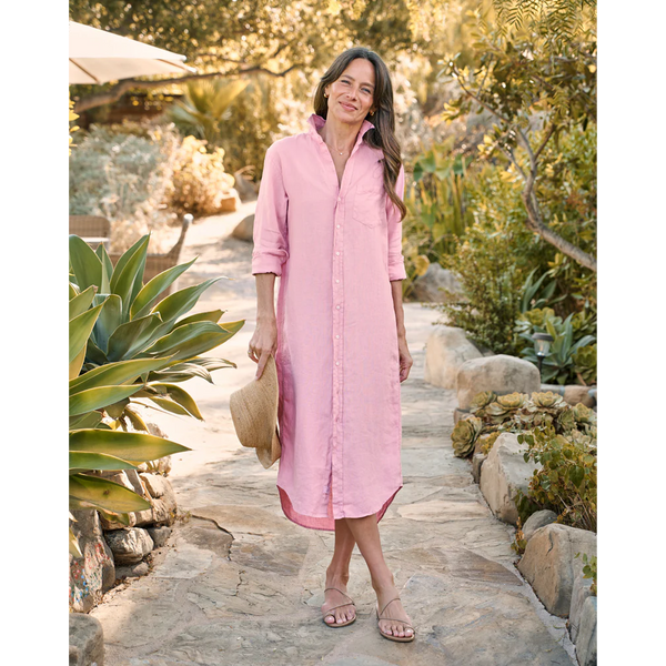 Rory Maxi Shirtdress - Linen