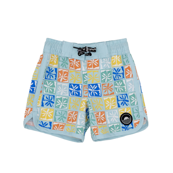 Palm Check Baby Boardshort