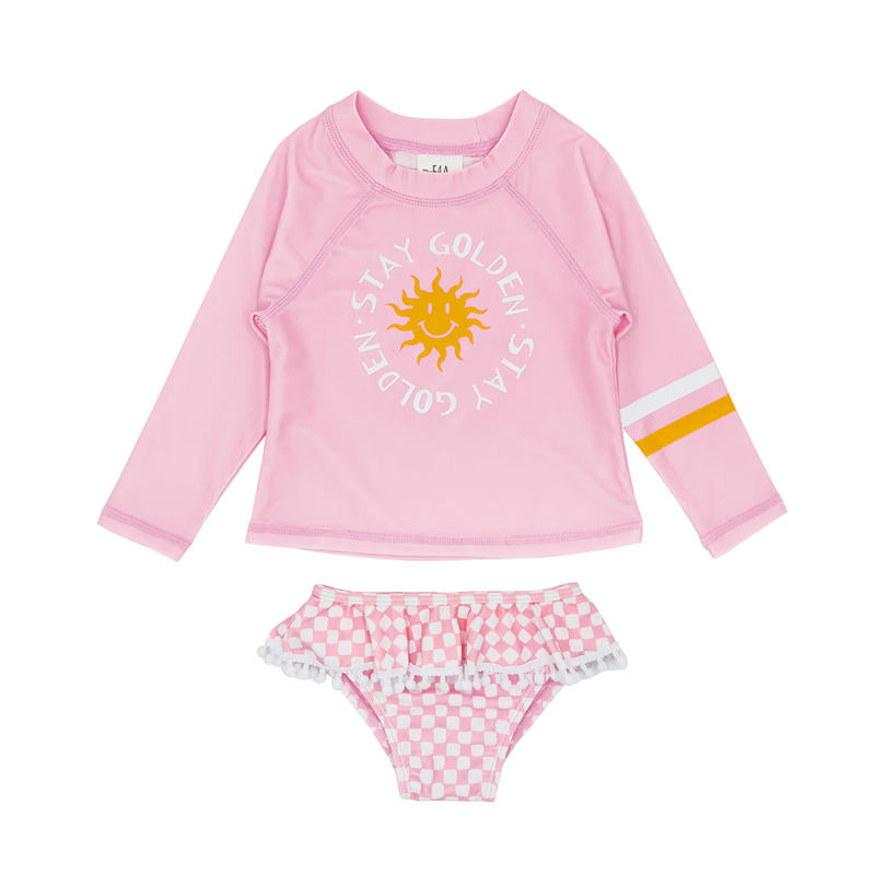 Fun In The Sun Long Sleeve Baby Swim Set