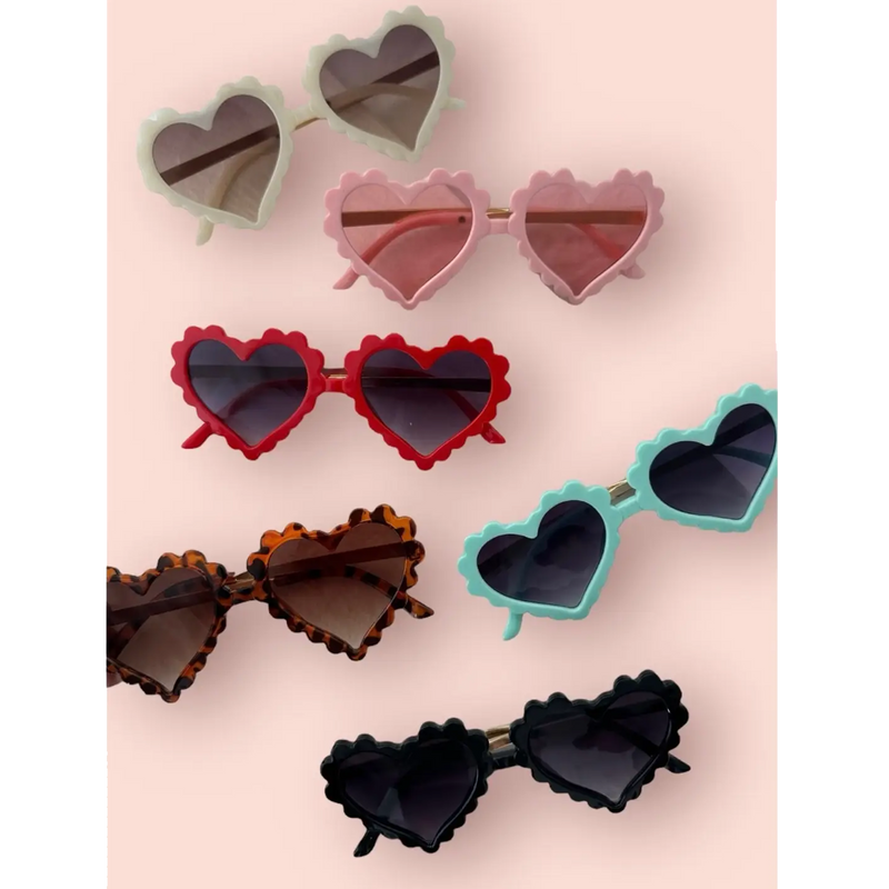 Heart Kids Sunglasses Uv 400