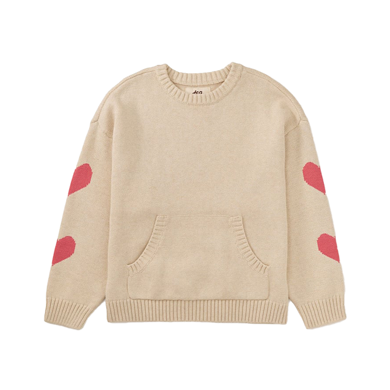 Heart Sleeve Sweater