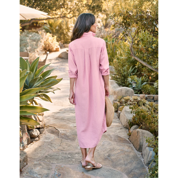 Rory Maxi Shirtdress - Linen