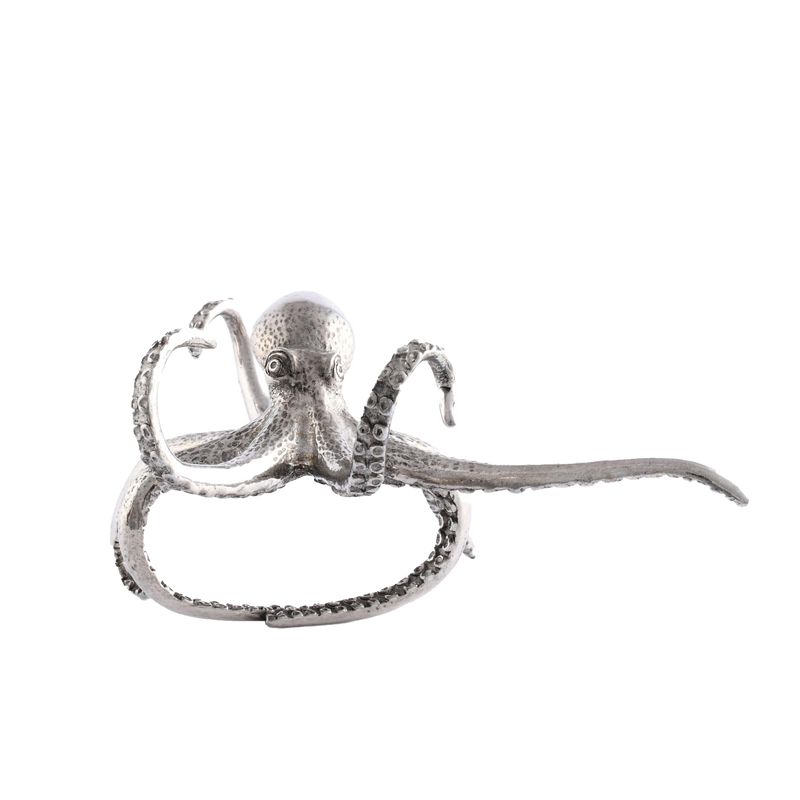 Pewter Octopus Napkin Ring