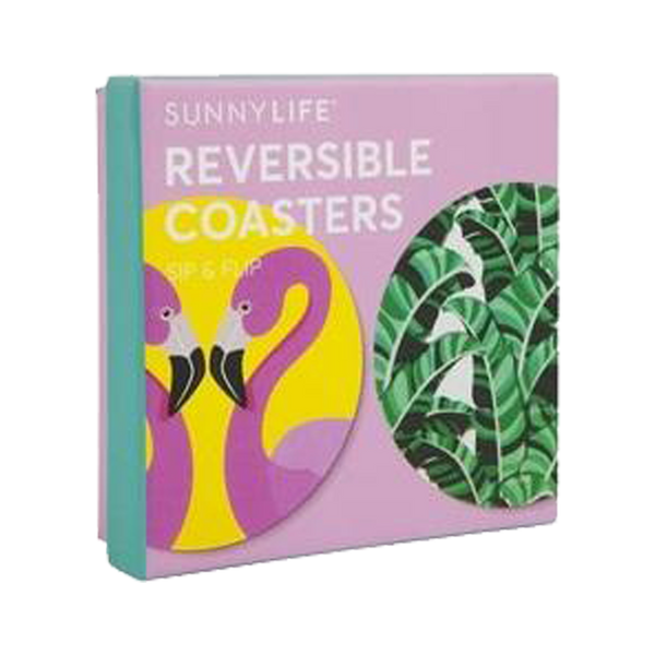 Reversible Coasters | Tropical